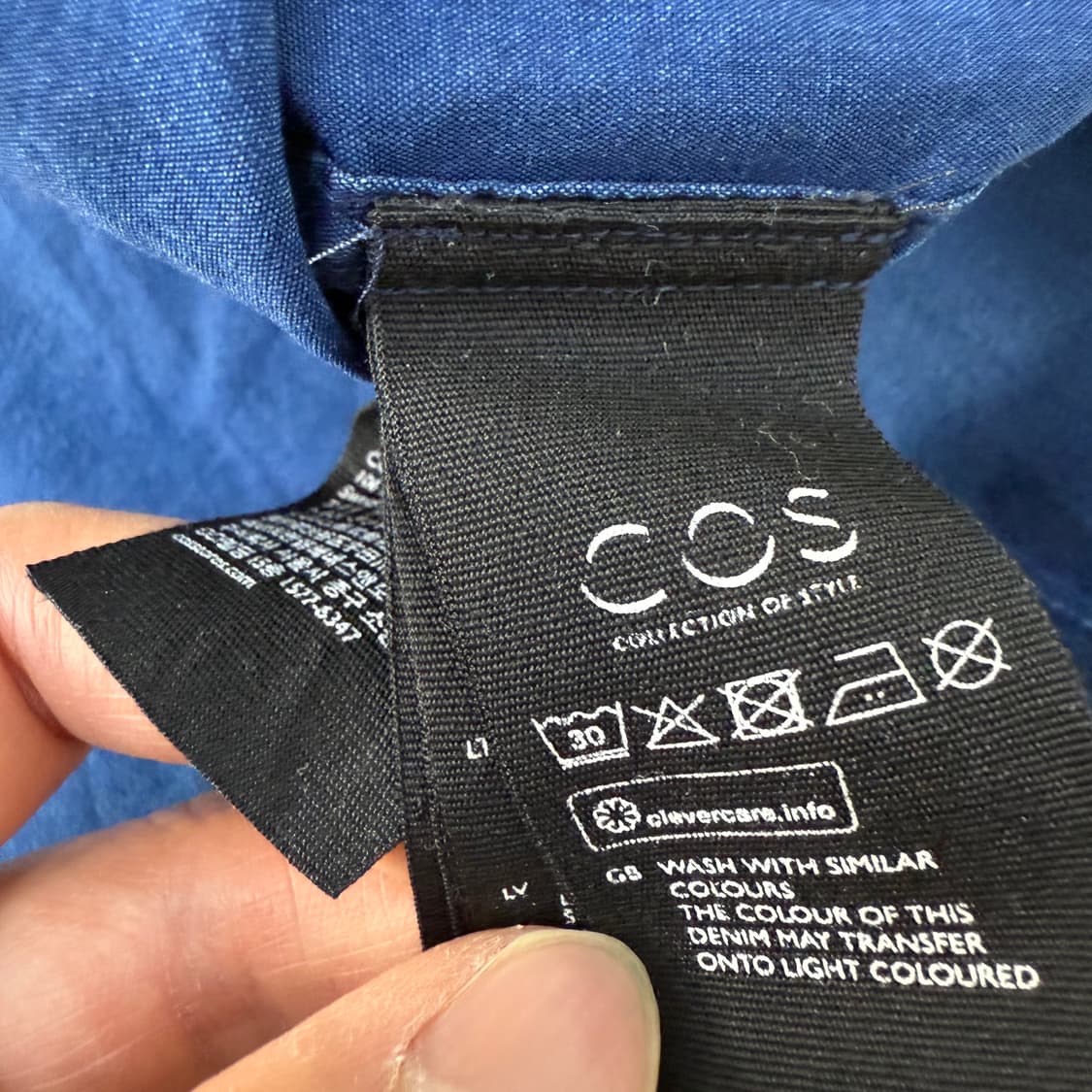 [S] 코스 COS 코튼 셔츠 0115T1 상품이미지4