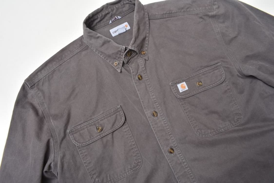 칼하트 몰스킨 워크 셔츠 남방 XL N1314 상품이미지4