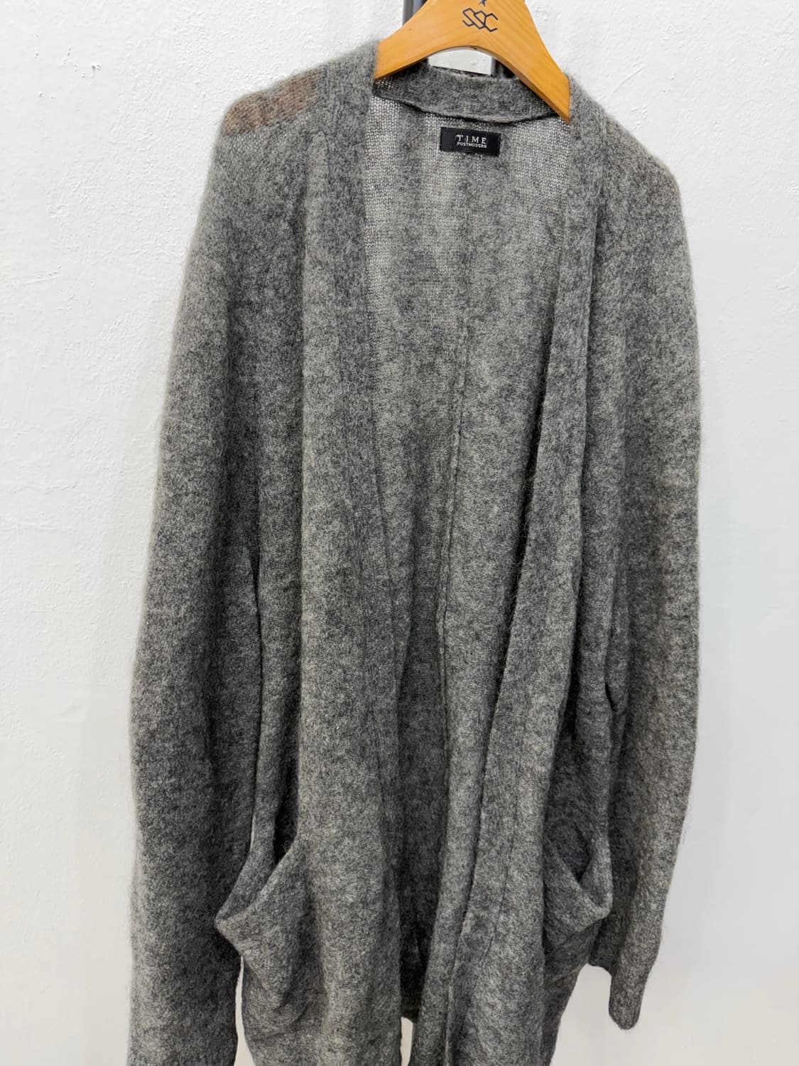정품) TIME 타임 한섬 가디건 그레이 90F 상품이미지2