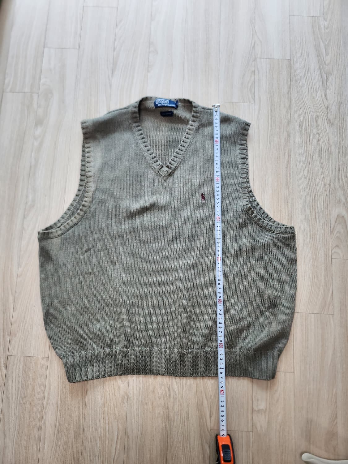 폴로랄프로렌 브이넥조끼 (XXL 상품이미지6