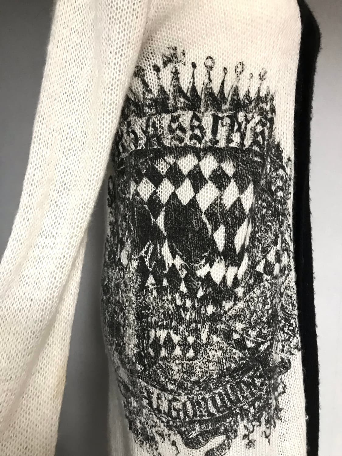 Algonquins Harlequin Knit Cardigan 상품이미지2