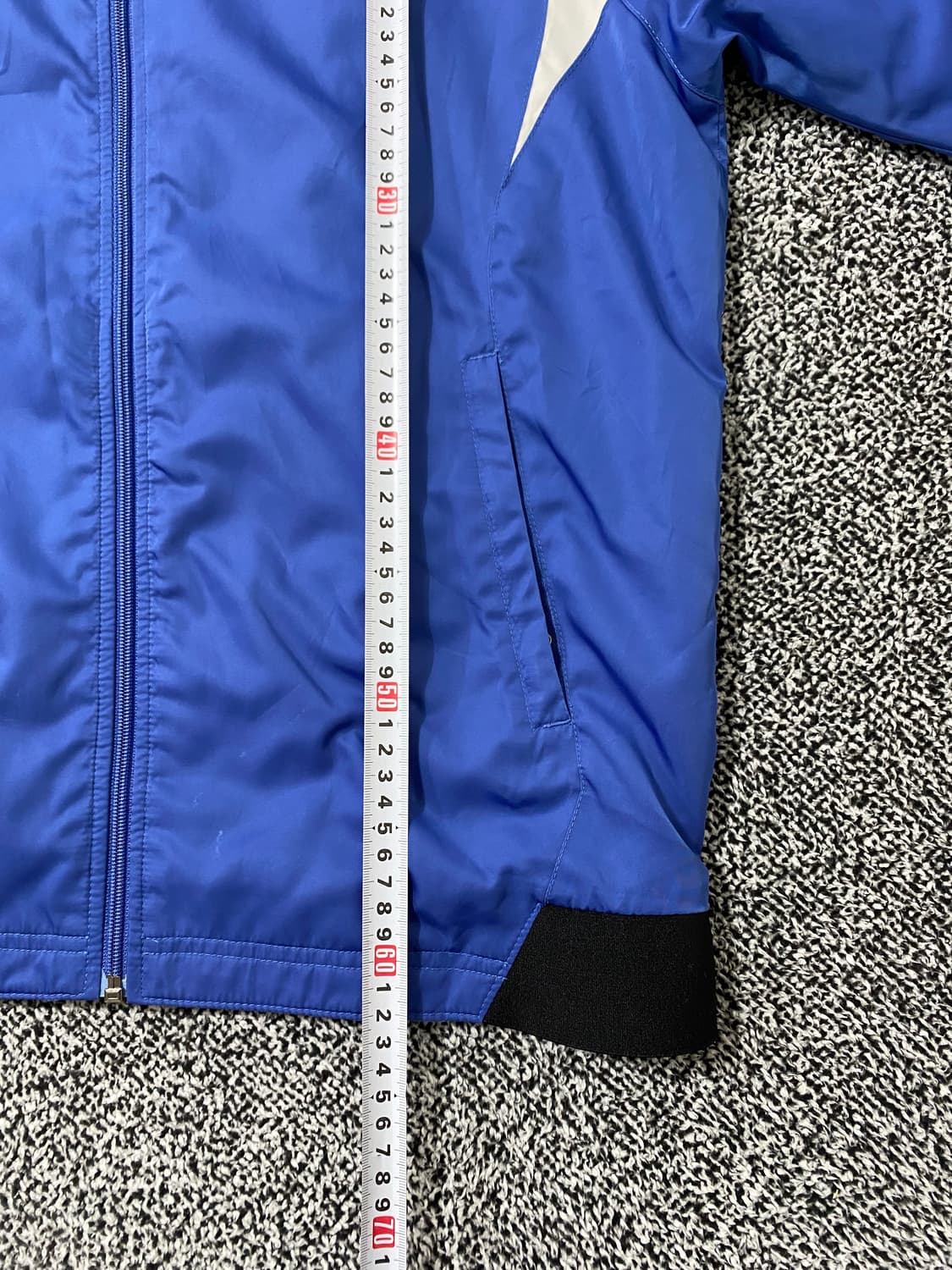 빈티지9. 나이키 스우시 블루 네이비 바람막이 바막 윈드브레이커 상품이미지7