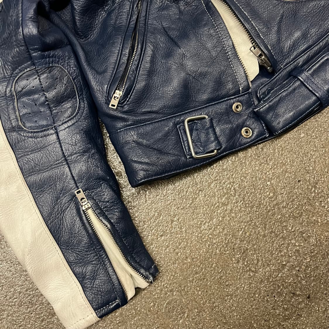 80s Hein Gericke 가죽 레이싱 자켓 (95) 상품이미지5