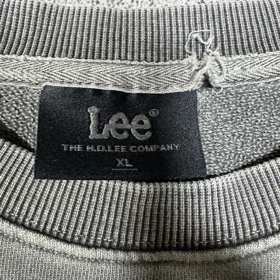 ✨ (세트) Lee 리 피그먼트 빅로고 트레이닝복 세트 상품이미지4