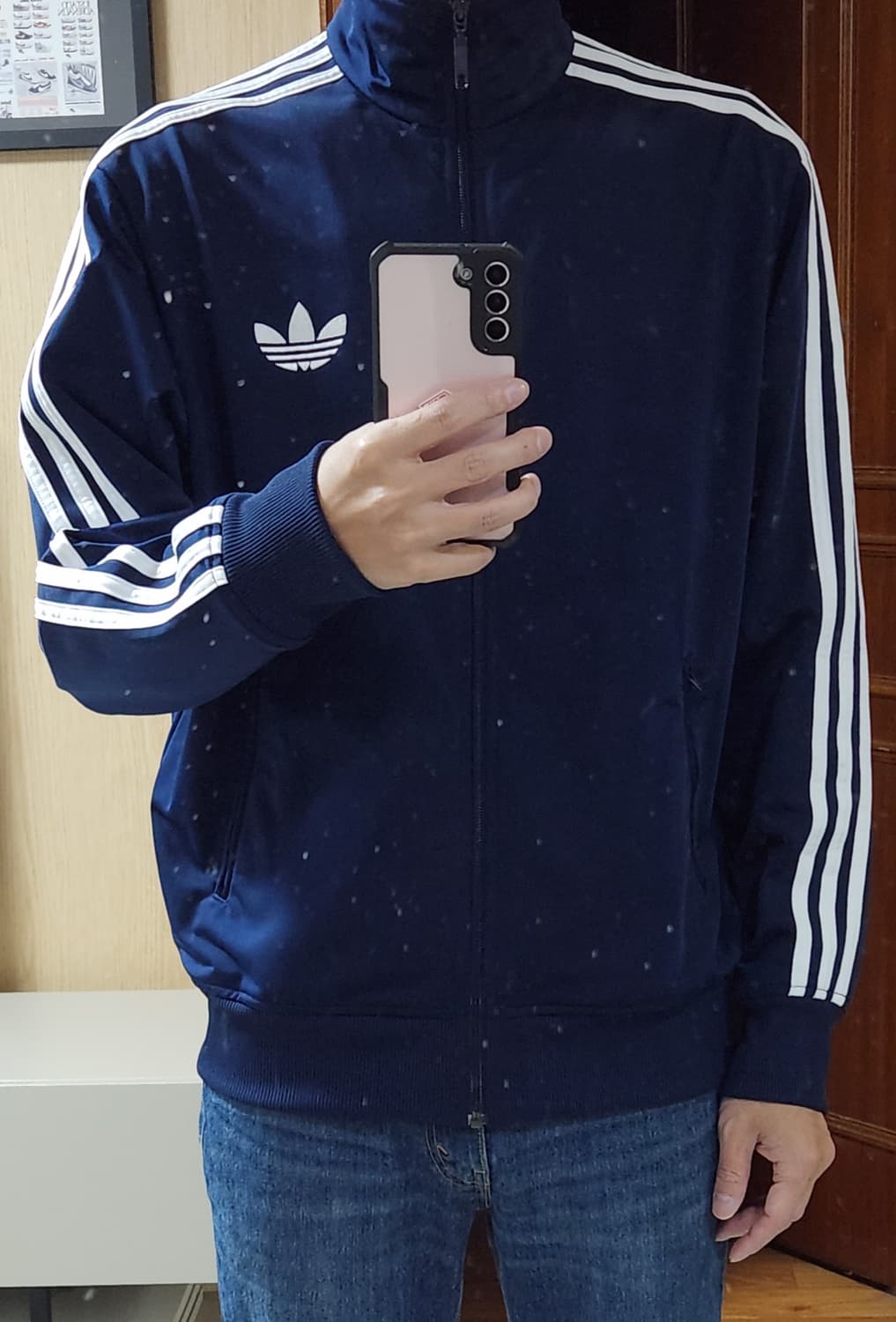 (착샷) 아디다스 파이어버드 져지 트랙탑  상품이미지8