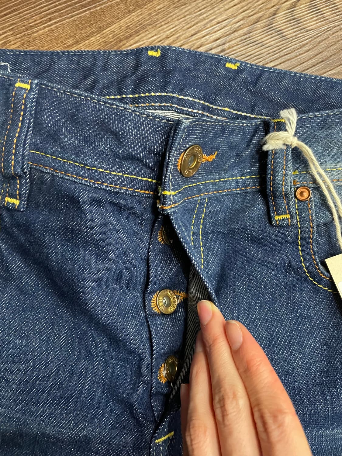 디젤 ZATINY 오일워싱 부츠컷 플레어진 데님 팬츠 상품이미지6