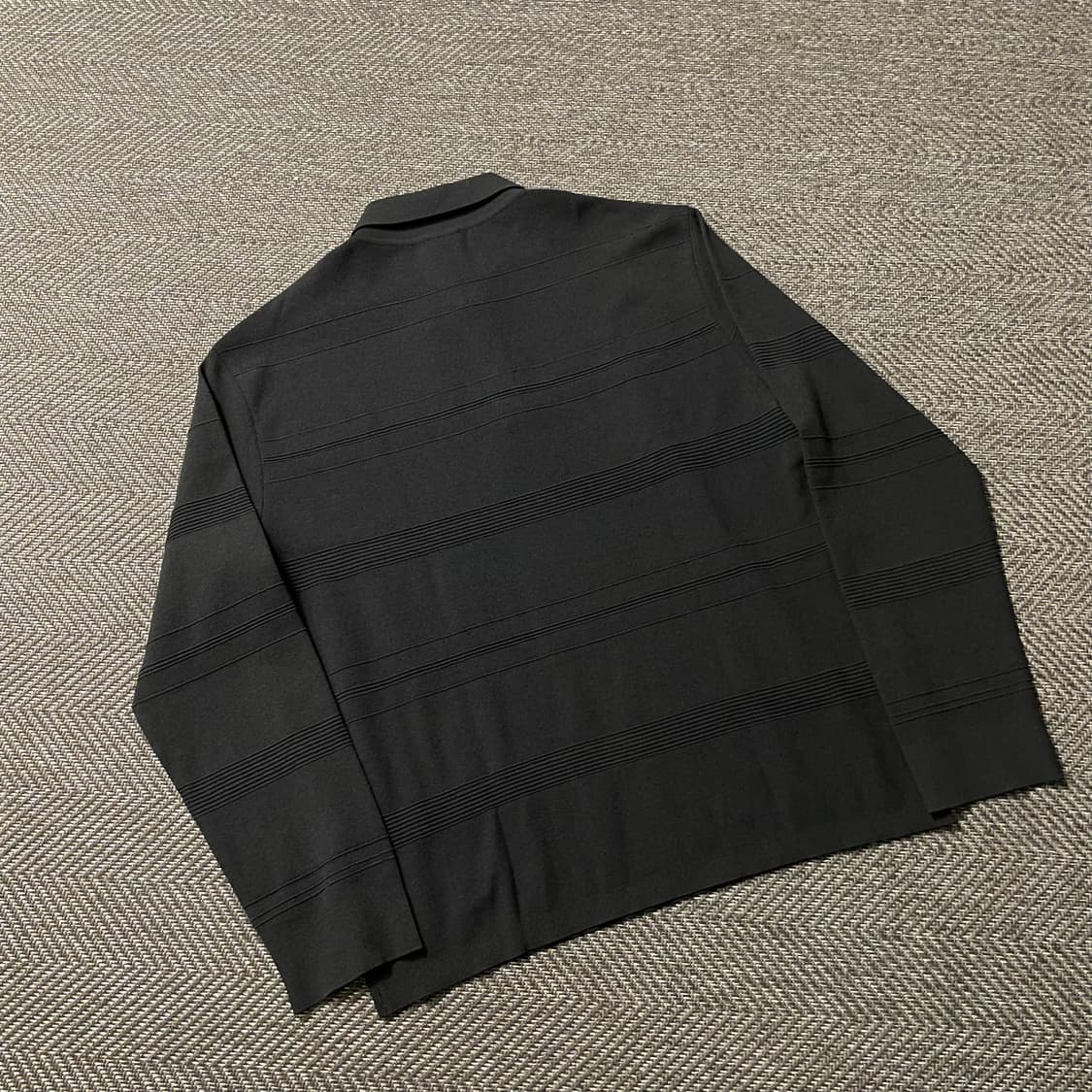 [L](새상품)24ss 준지 카라 니트 상품이미지2