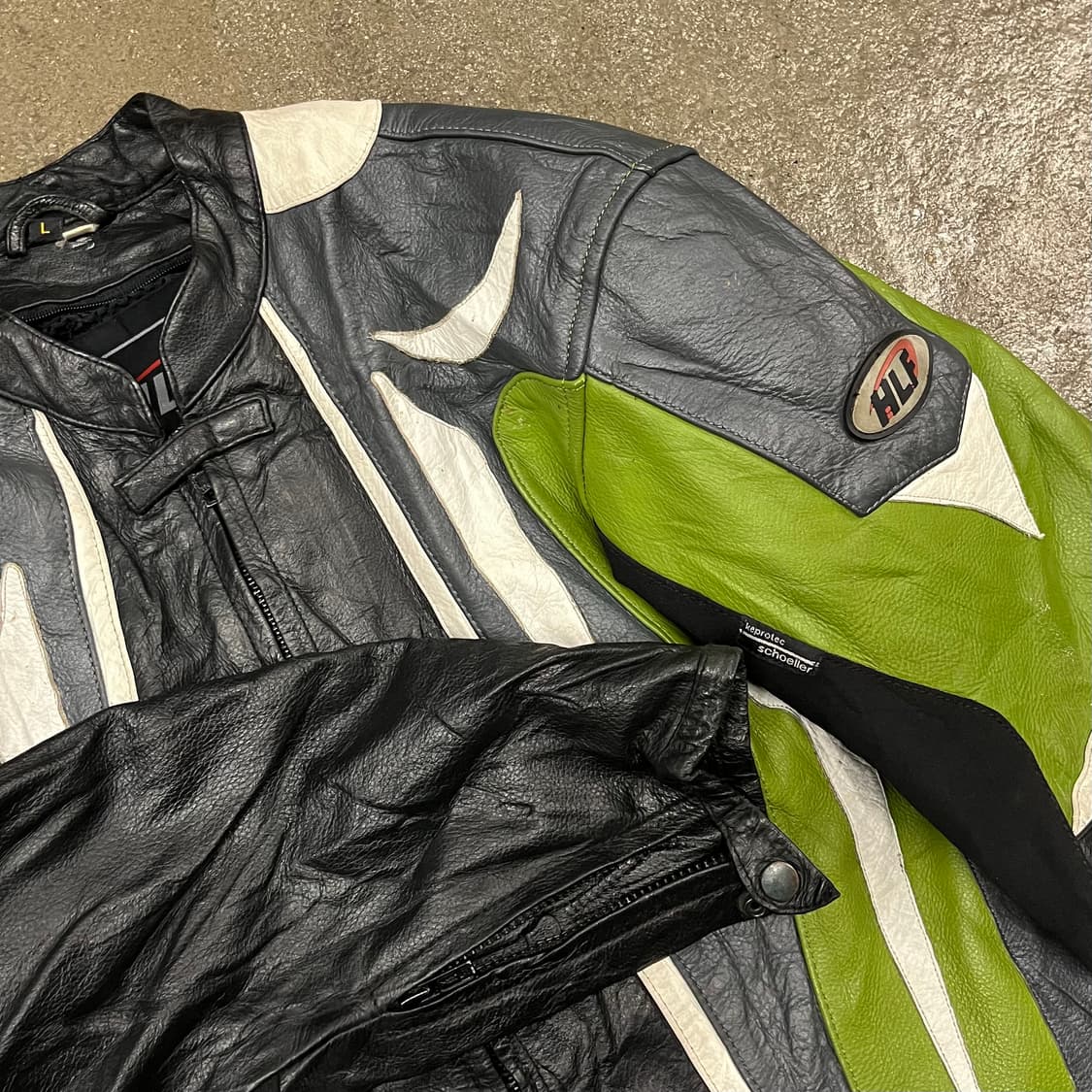 빈티지 가죽 레이싱 자켓 (100-105) 상품이미지3