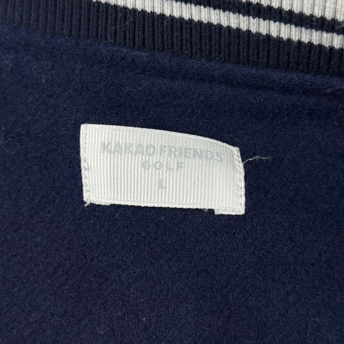 [L] 카카오프렌즈 골프 바시티 야구점퍼 자켓 상품이미지7