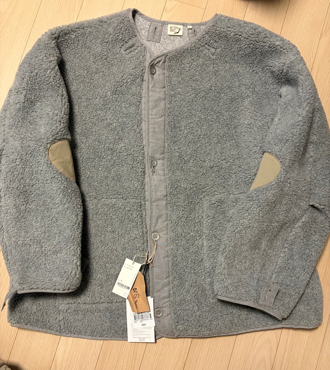 [새제품, 4] 오어슬로우 m-65 피쉬테일 라이너 내피 그레이 m65 상품이미지1