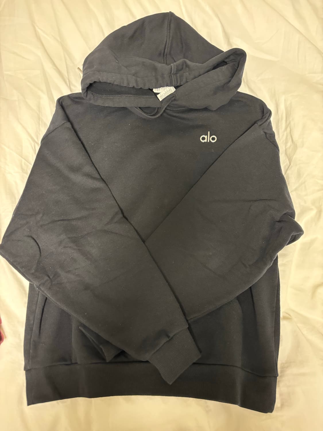 알로요가 후드티 블랙  상품이미지3