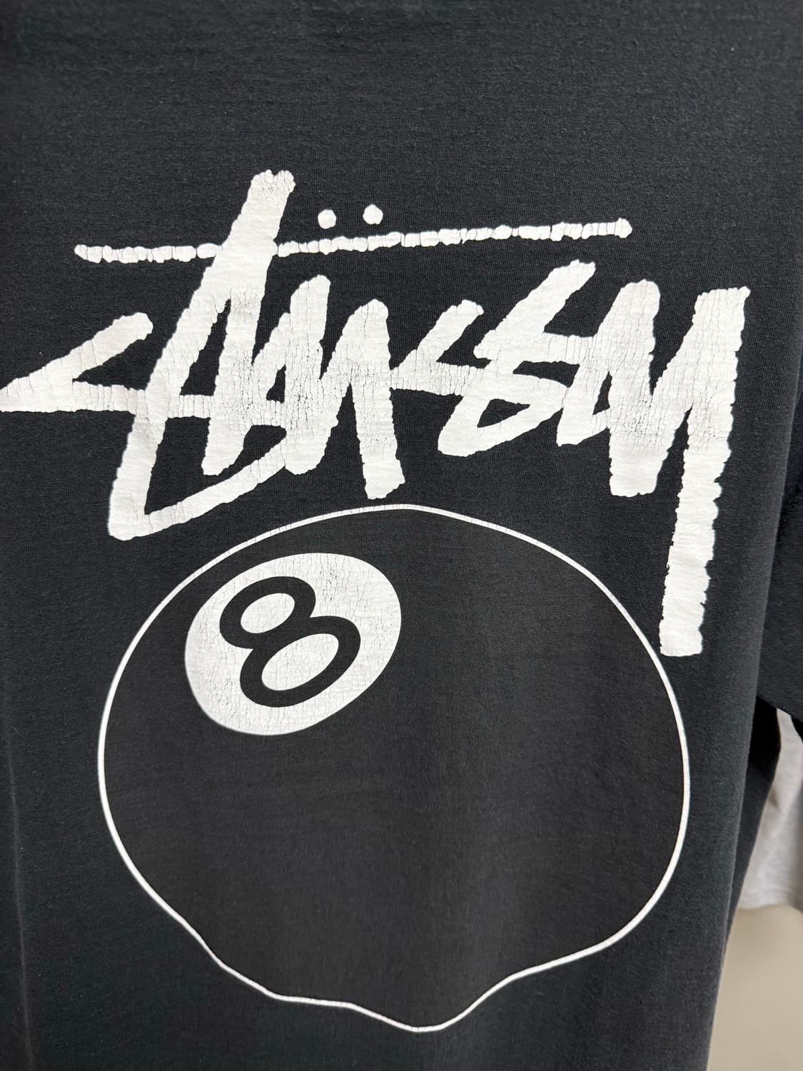 스투시 8볼 티셔츠 블랙 22SS M 상품이미지2