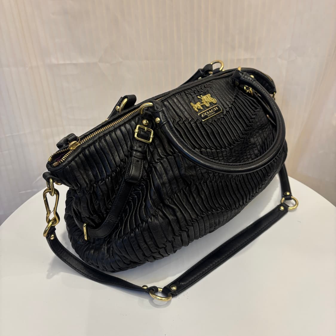 정품 코치 투웨이 토트백 숄더백     상품이미지4