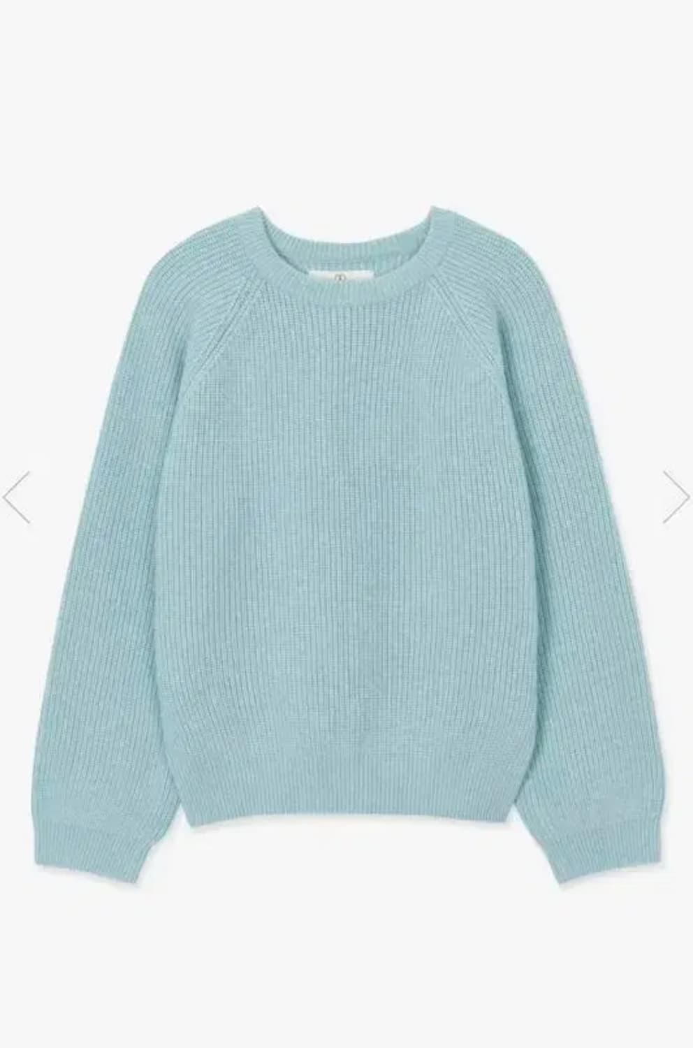 [5회 미만착]이얼즈어고 스카이블루 메리노 니트 스카이블루 L 상품이미지4