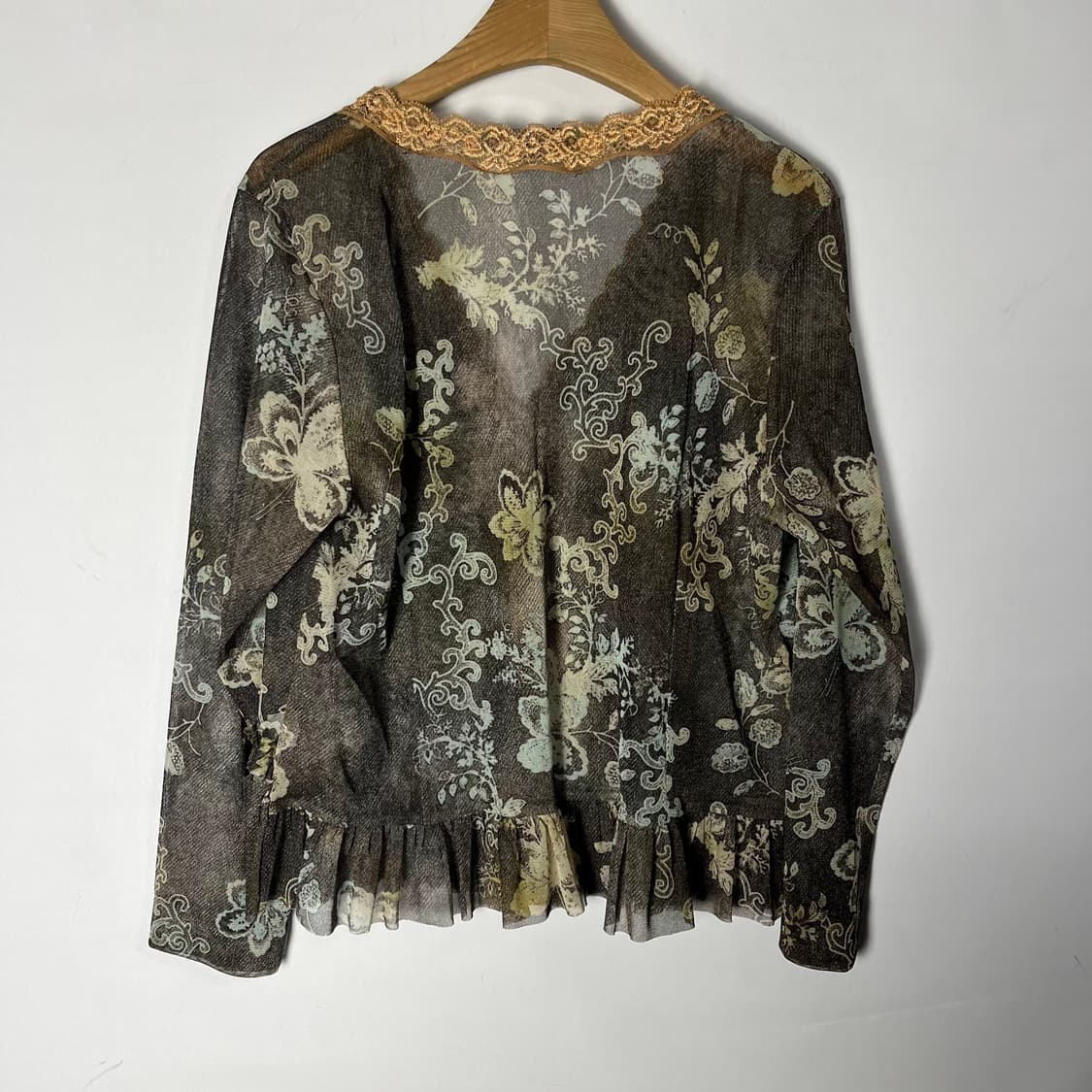 [JPN] 빈티지 재팬 오리엔탈 시스루 가디건 상품이미지2