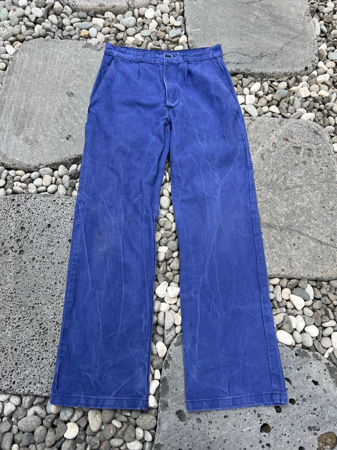 (30인치)OLD VINTAGE FADED BLUE 프렌치워크팬츠 상품이미지1