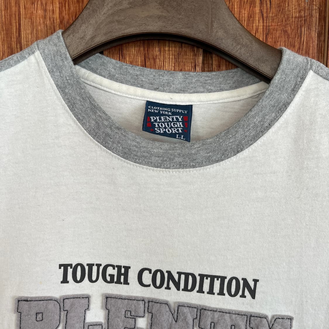 Plenty Tough 화이트 티셔츠 상품이미지3