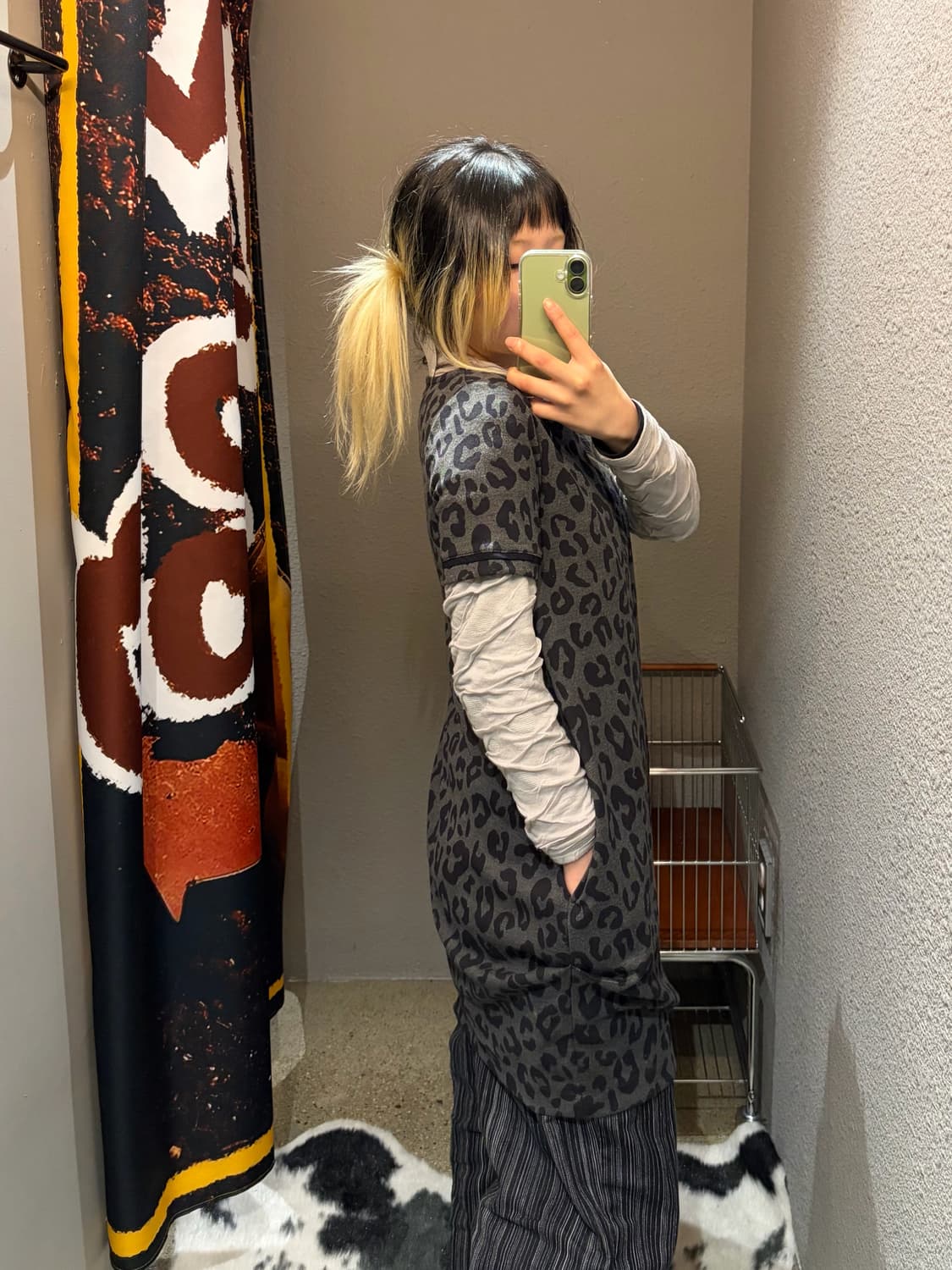 빔즈하트 레오파드 원피스 상품이미지3