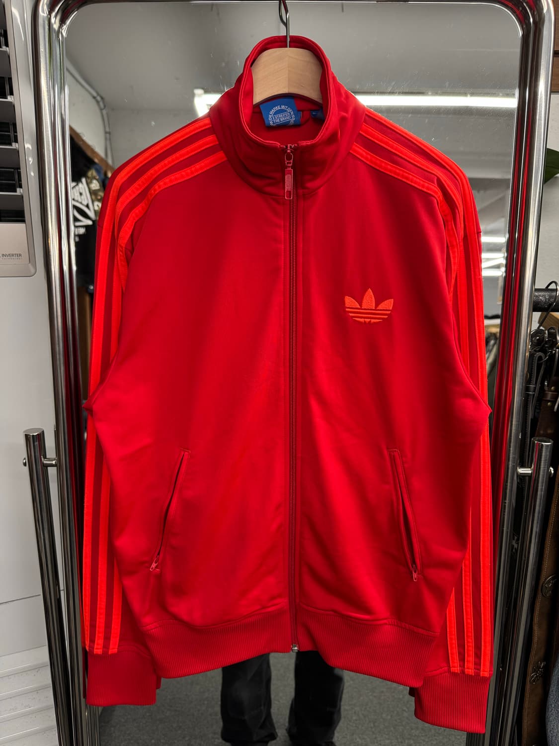 아디다스 파이어버드 레드 트랙탑 져지 상품이미지1