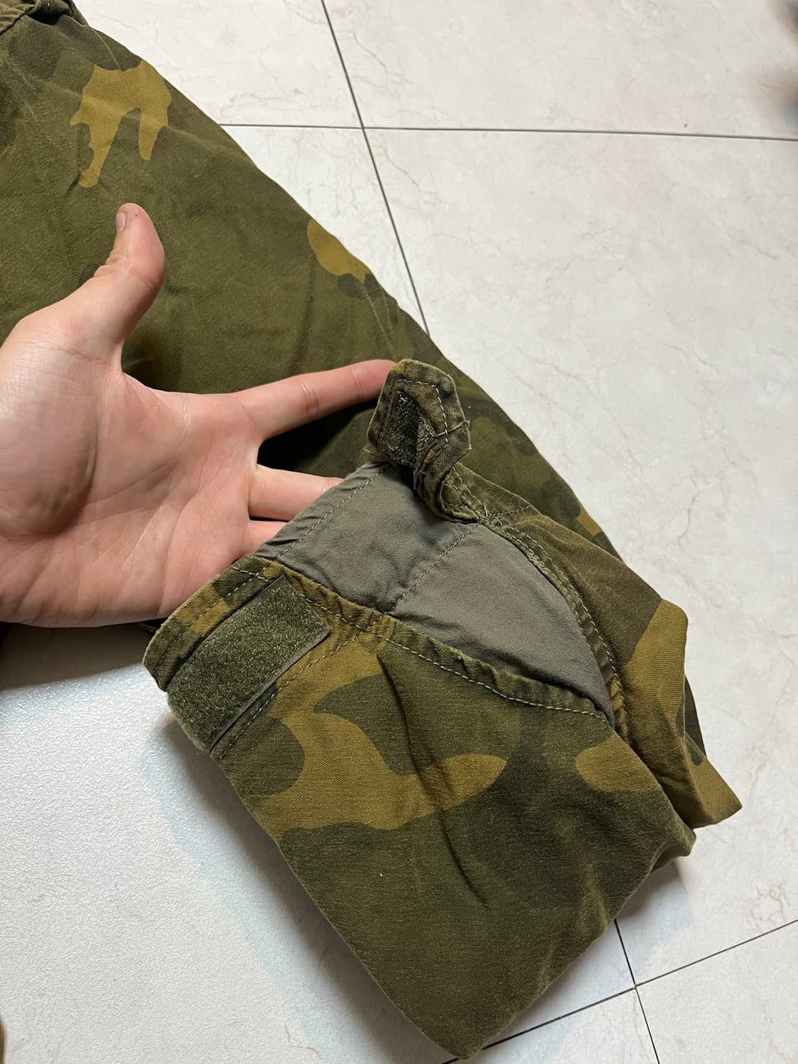 아베크롬비 앤 피치 카모 패턴 야상 L 상품이미지8