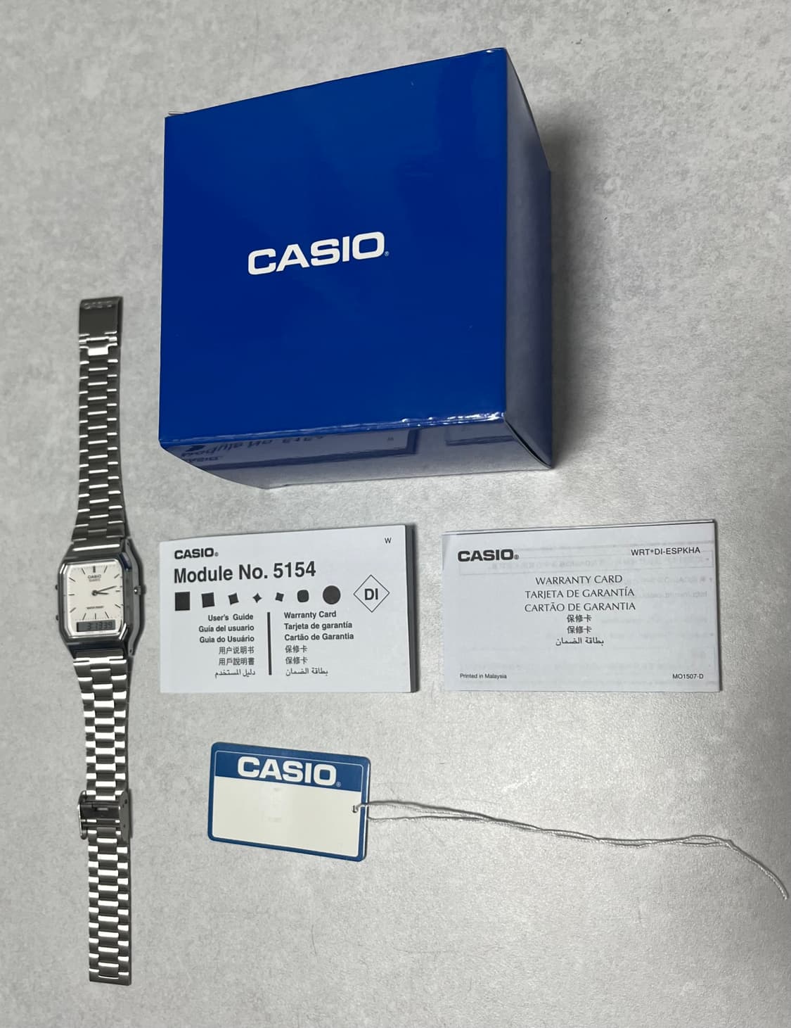 카시오 시계 aq230 상품이미지1