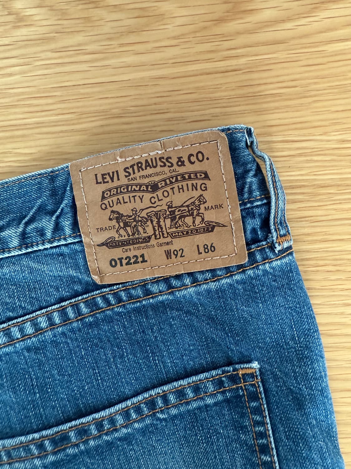 리바이스(Levi's) 0T221 오렌지탭 데님팬츠 상품이미지8