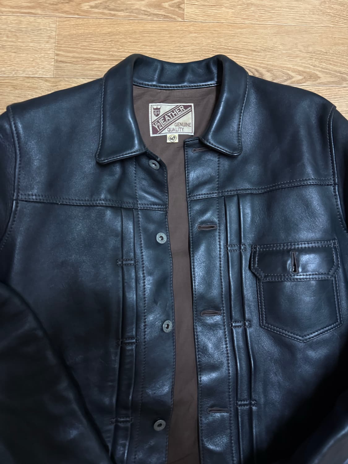 와이투레더 y'2 leather 홀스하이드 레더자켓 상품이미지2