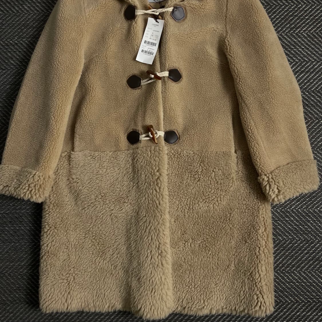 빈티지 우먼스 쉐르파 더플 코트y 3289 상품이미지3
