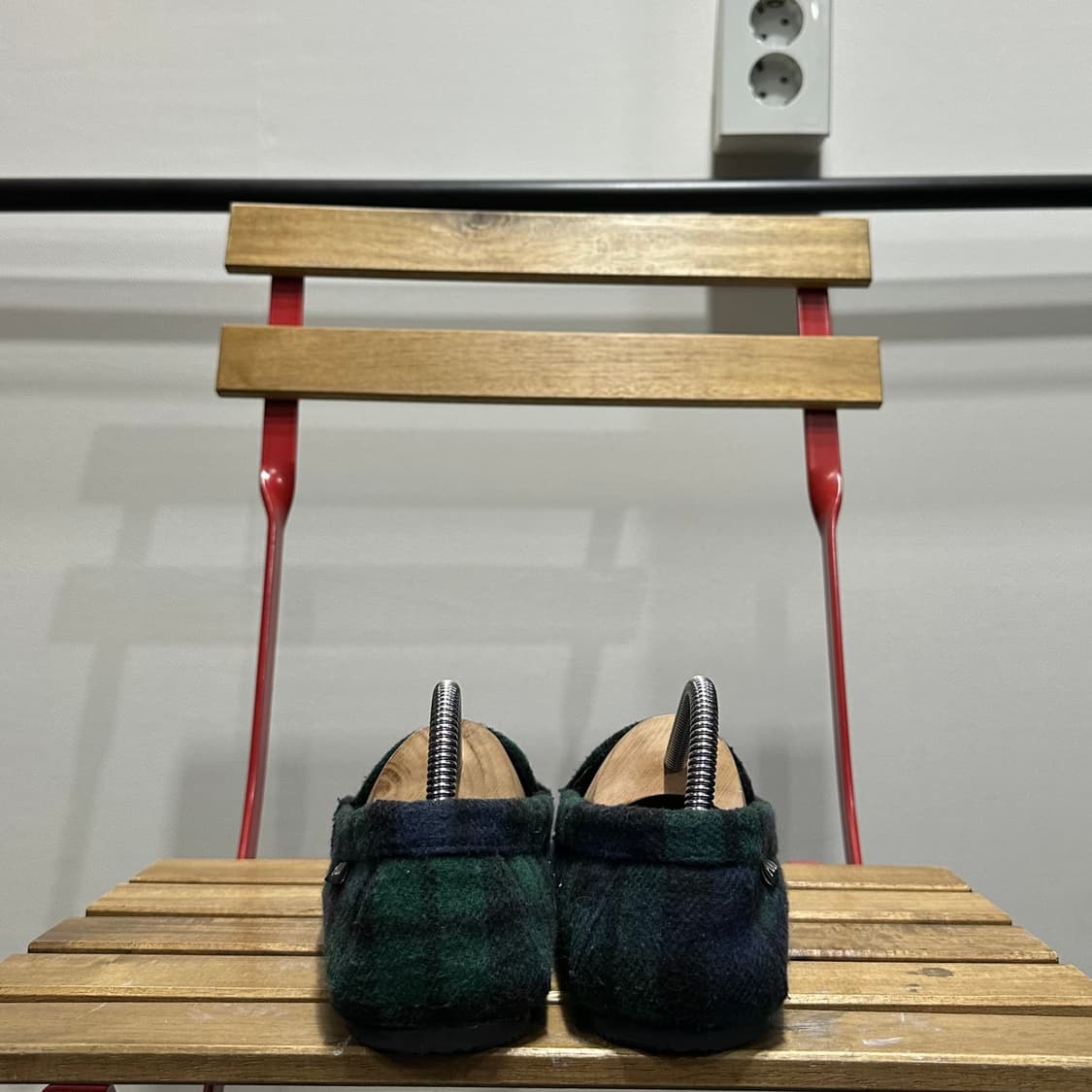 240) 폴로 랄프로렌 로퍼 여성 여자 로퍼 체크 포니 상품이미지5