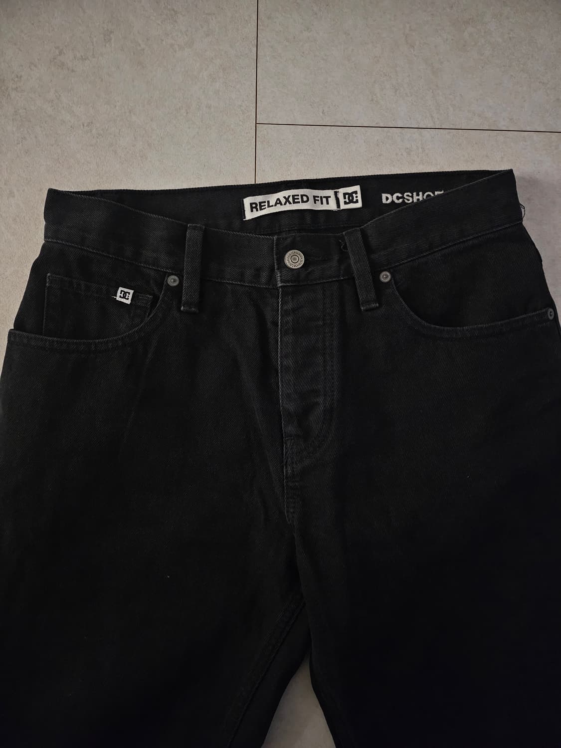 디씨 D.C SHOE 블랙데님 상품이미지3