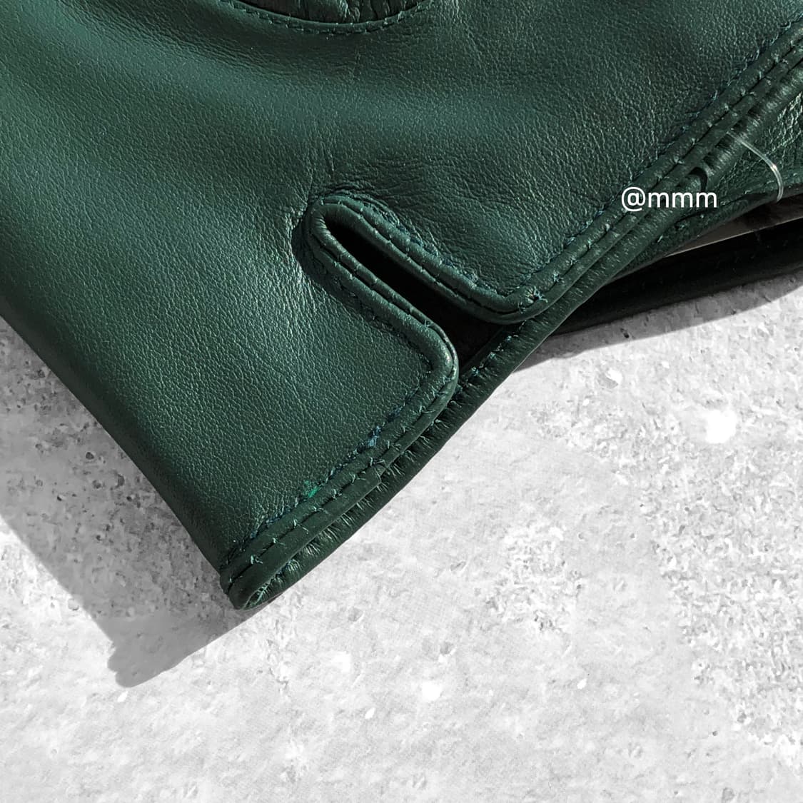 [Unisex] 램스킨 가죽 장갑 그린 상품이미지7