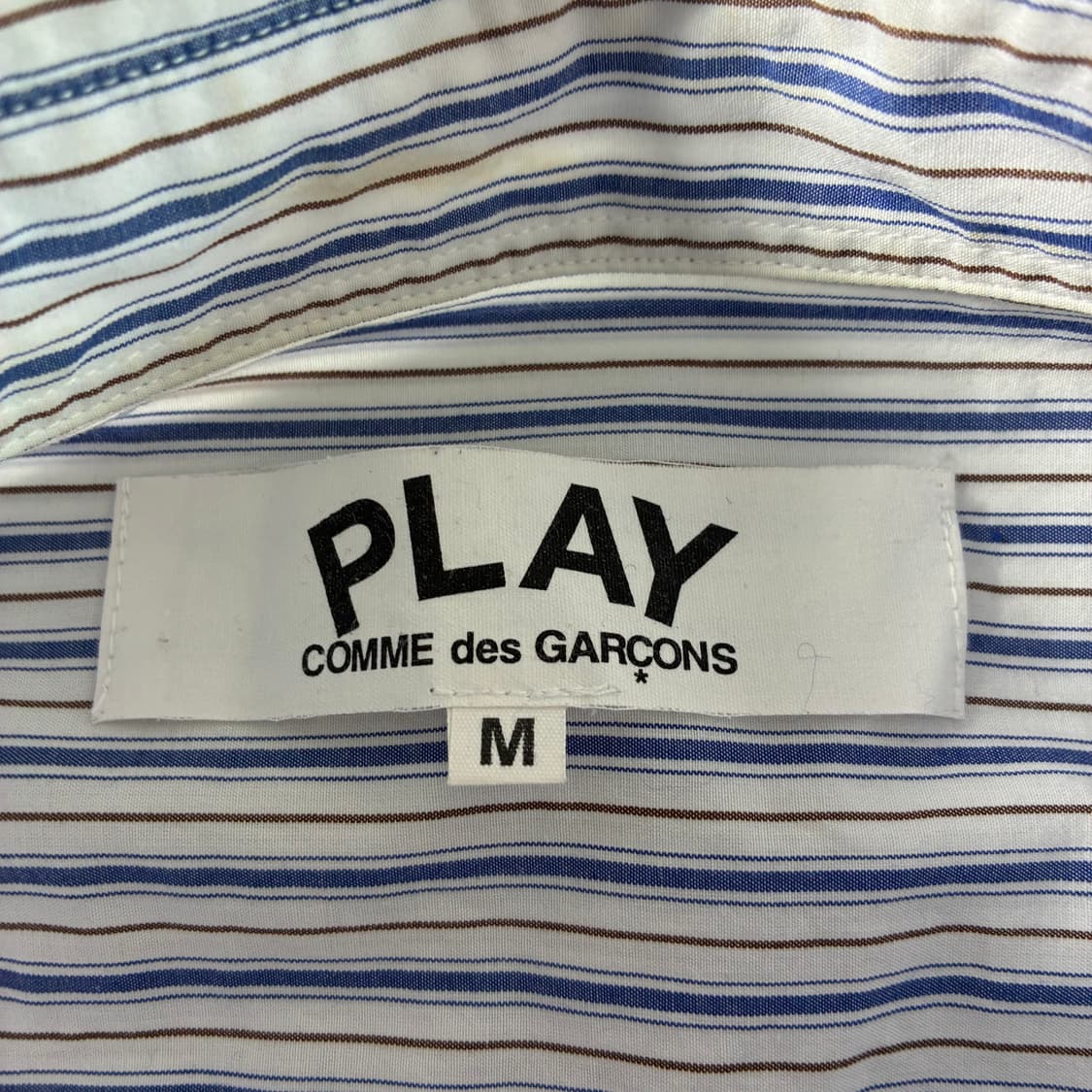 Comme des Garcons  꼼데가르송 블랙와펜 스트라이프 셔츠 상품이미지4