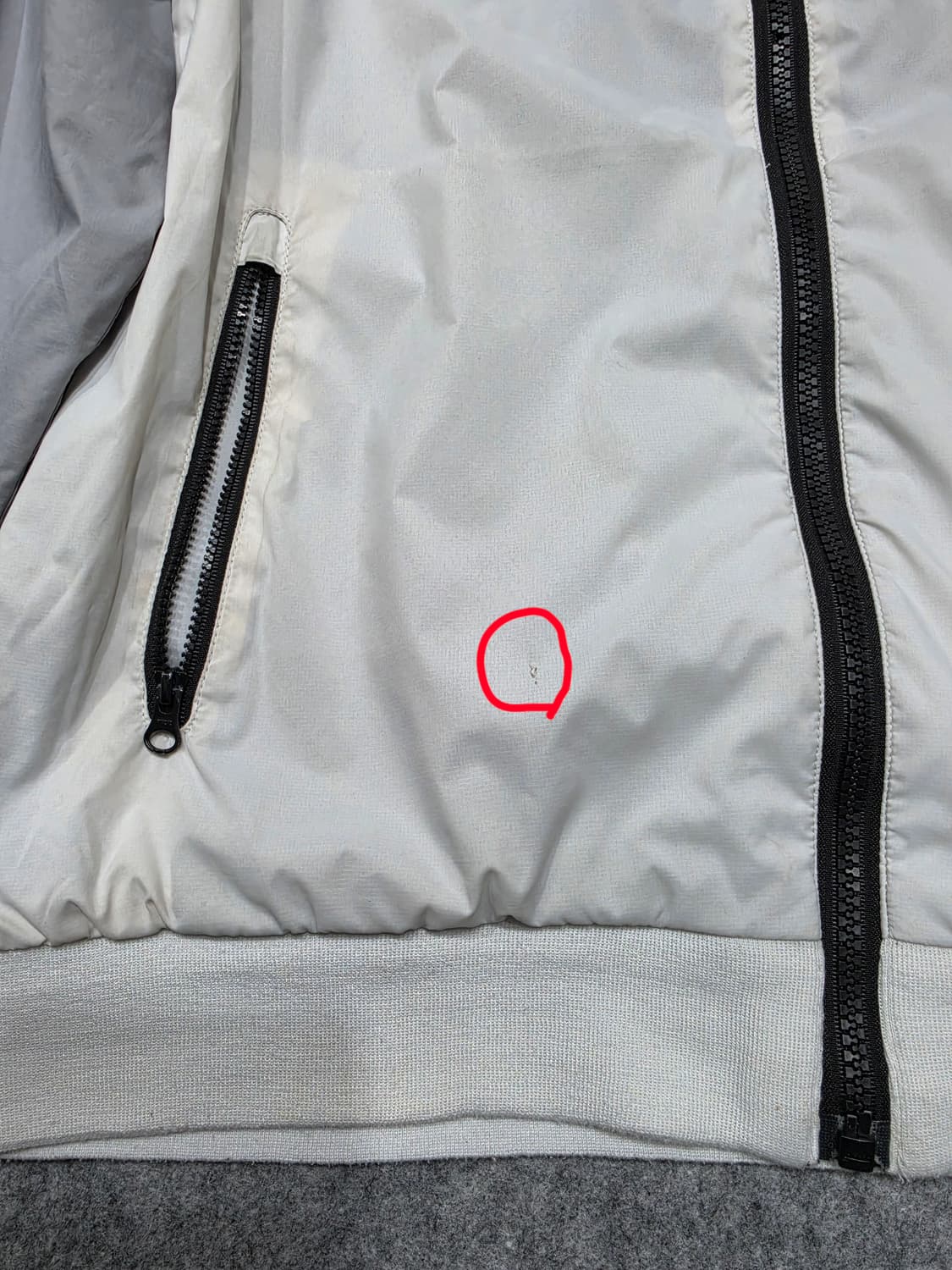 나이키 윈드러너 배색 후드 바람막이 자켓 L 상품이미지6