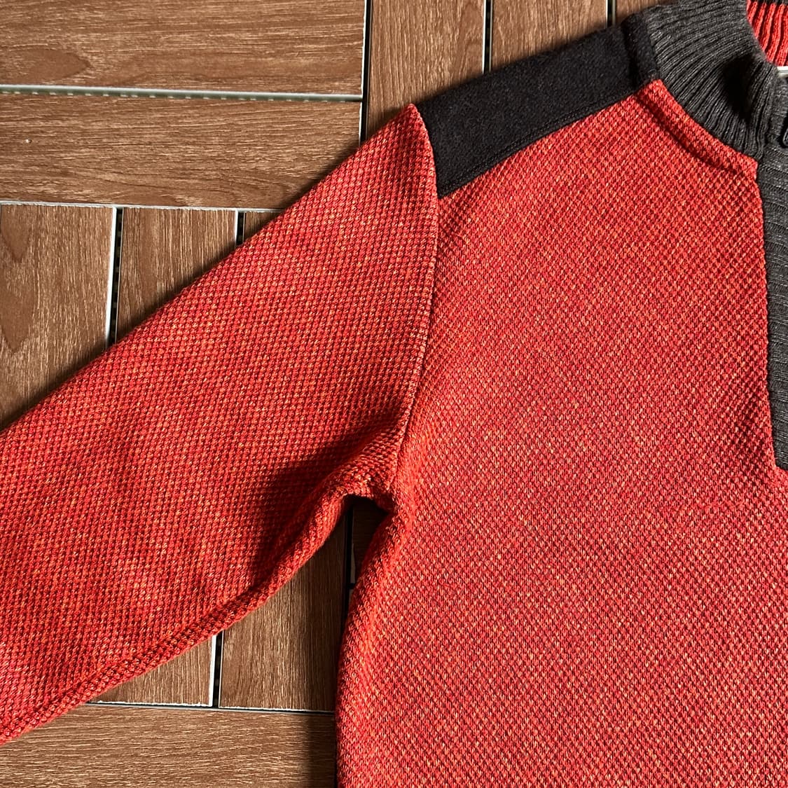 Golden bear quarter zip pullover sweater 상품이미지5