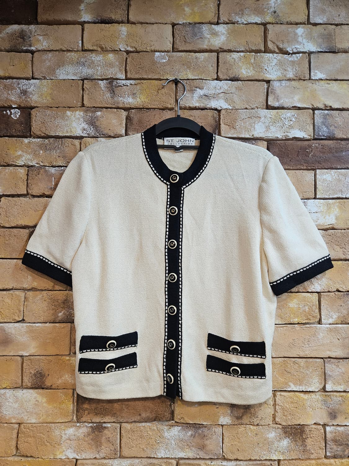 세인트존 니트반팔자켓 상품이미지1