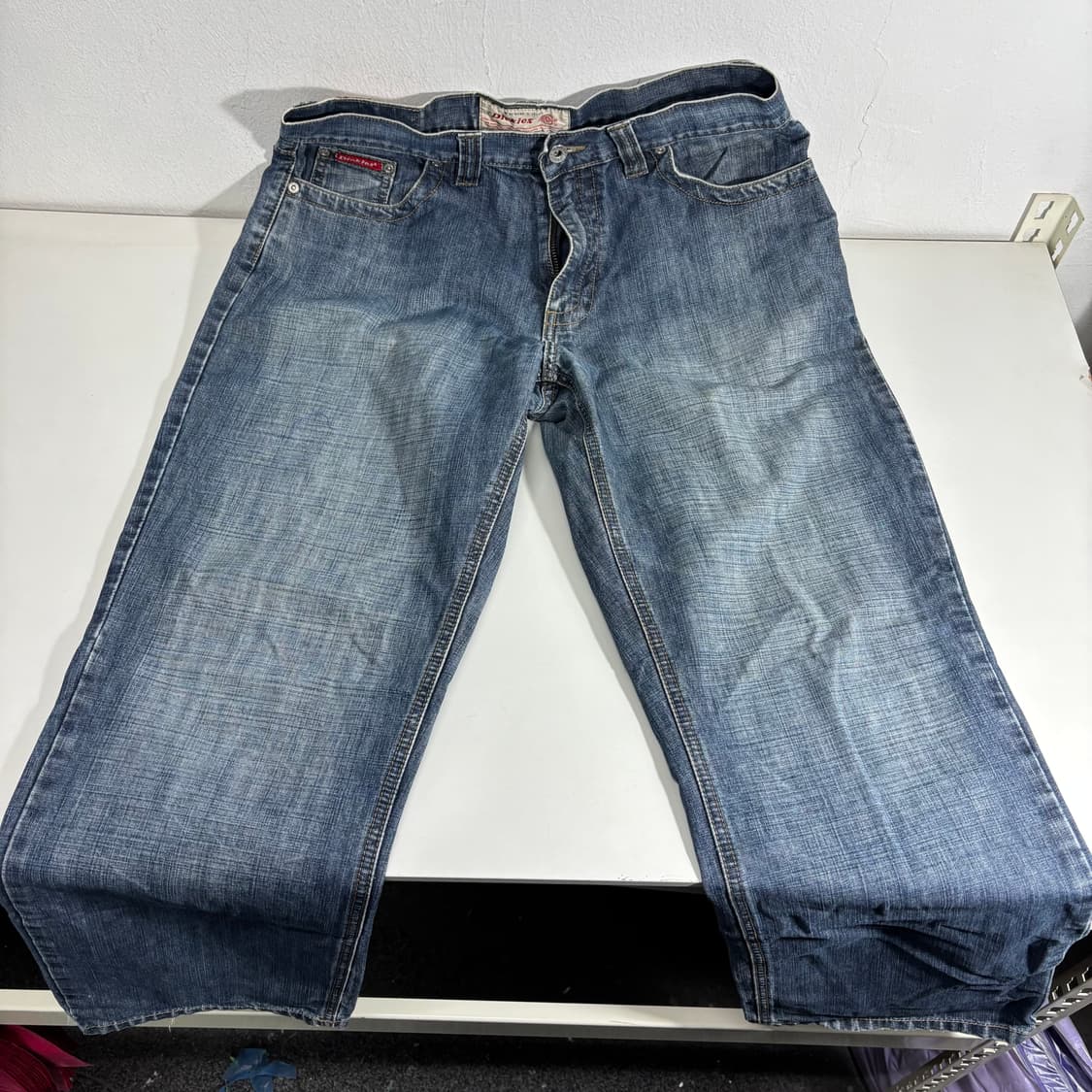 31-33 디키즈 워크웨어 세미와이드핏 워싱 데님팬츠 상품이미지4