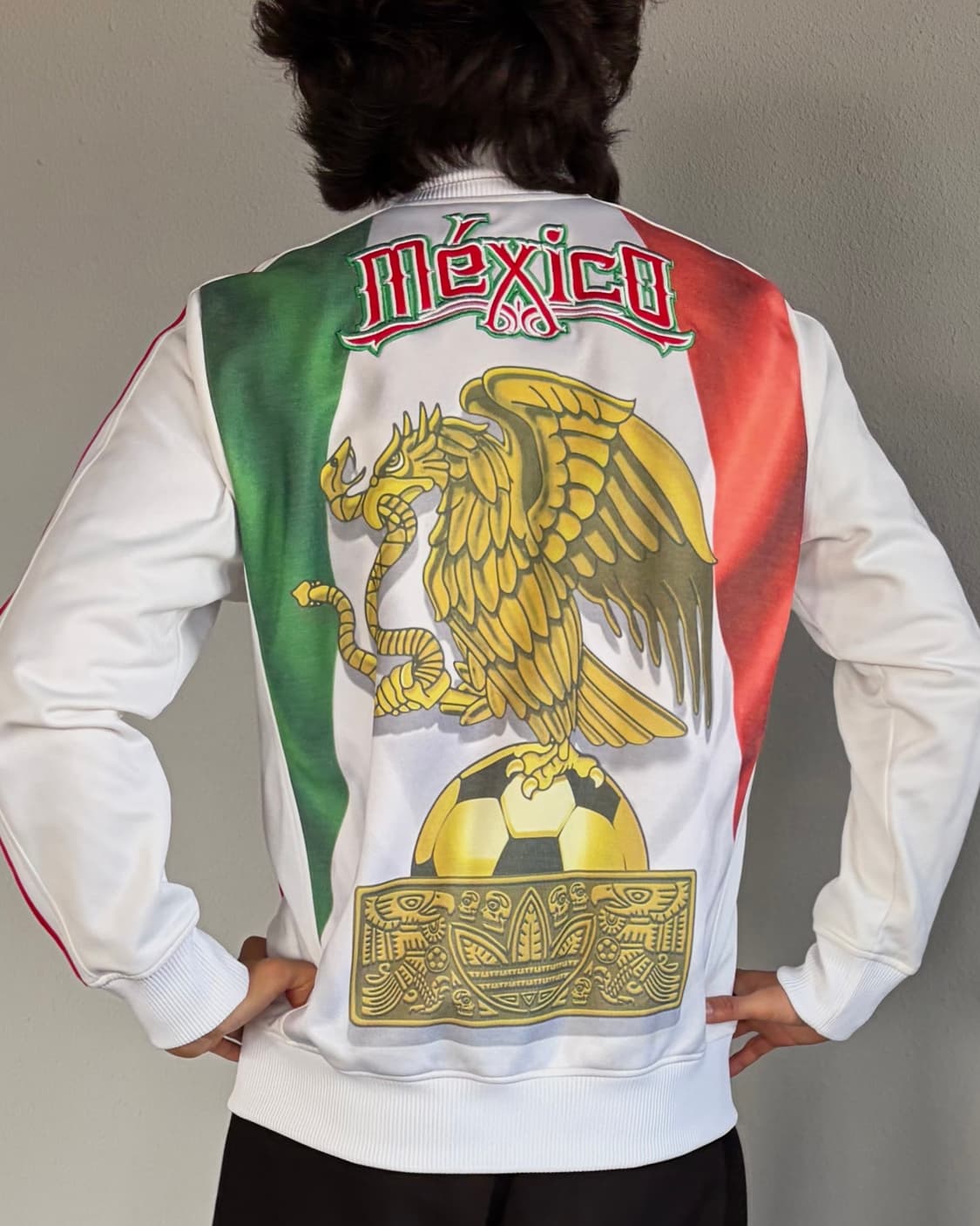 [L]아디다스 멕시코 월드컵 화이트 트랙탑 져지 상품이미지2