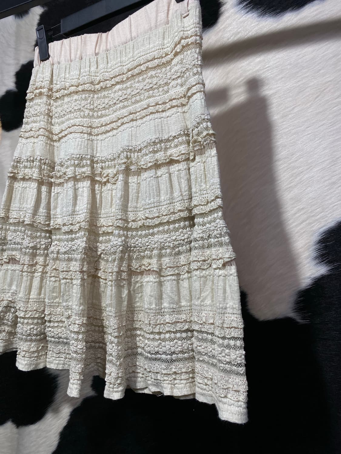 Japanese vtg 페어리 프릴 미디스커트 상품이미지3