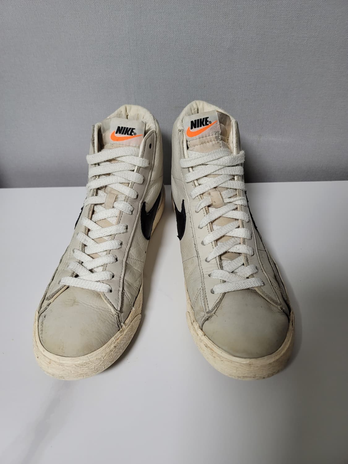 NIKE VNTG 09s  나이키 빈티지 블레이저 레더 회검 원판 270 상품이미지6