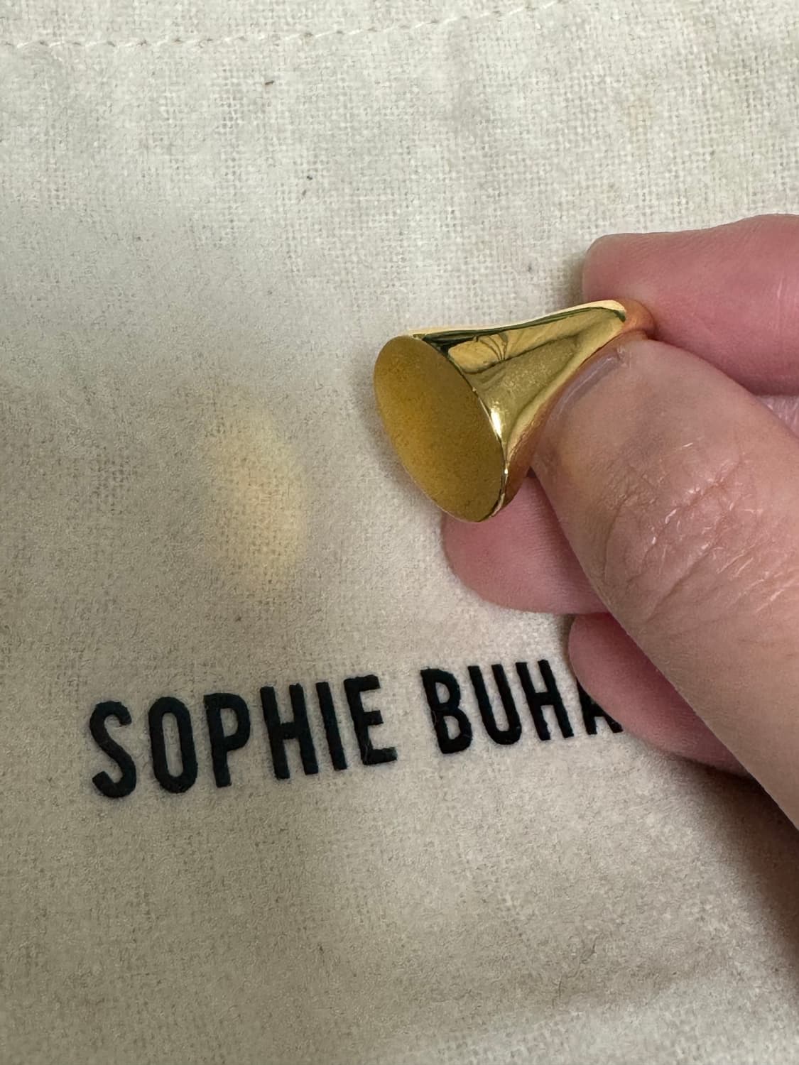 Sophie buhai gold large signet ring 상품이미지10