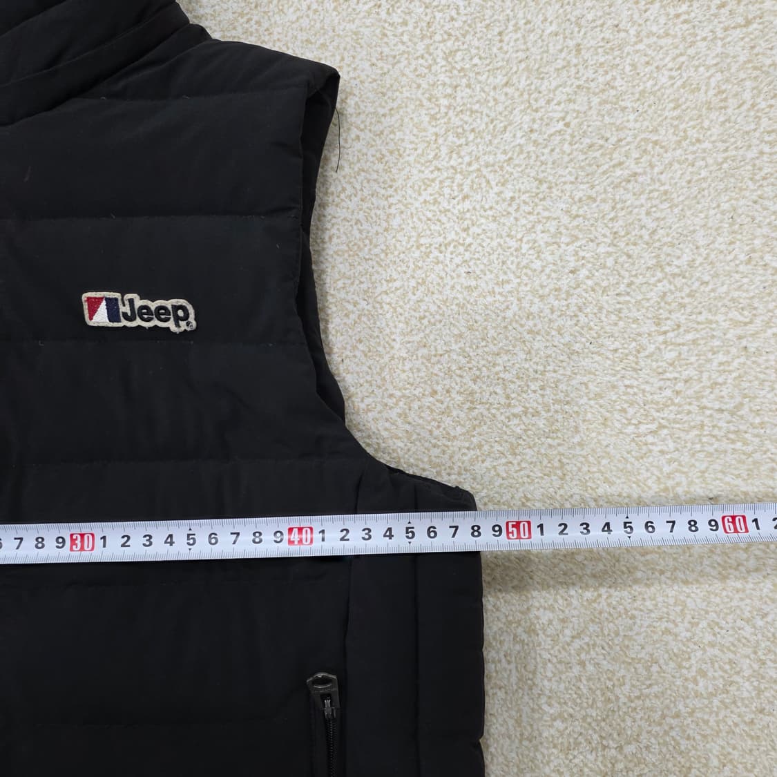 [S] 지프 덕다운 패딩 조끼 1215J1 상품이미지6