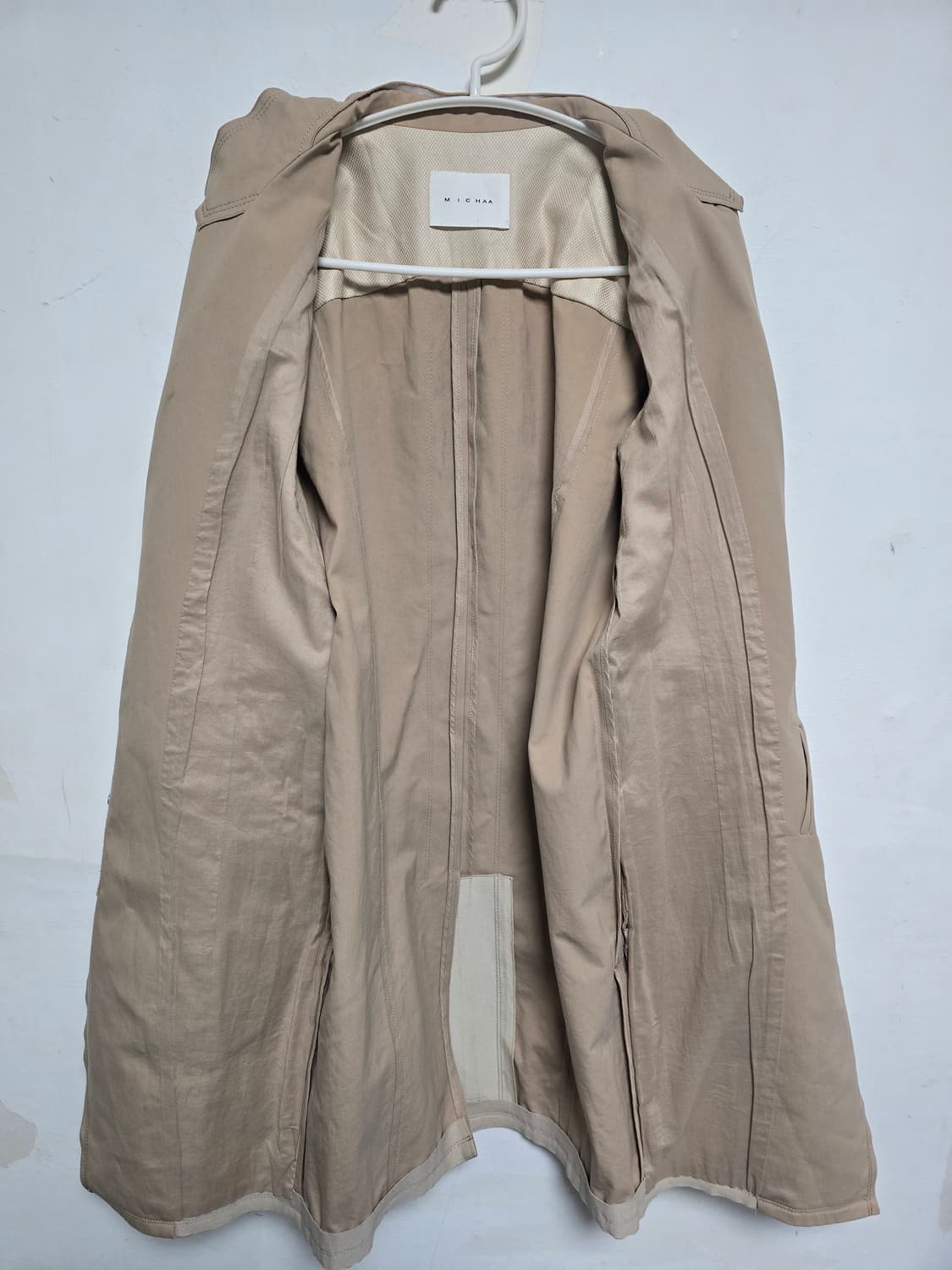 MICHAA 베이지 여성 자켓 85-160 (새상품)
 상품이미지5