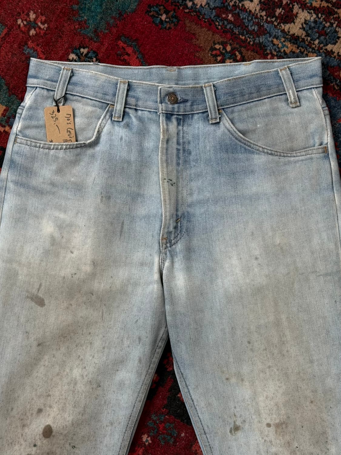 70's USA Made 빈티지 리바이스 646 벨바텀 부츠컷 오렌지탭 상품이미지5