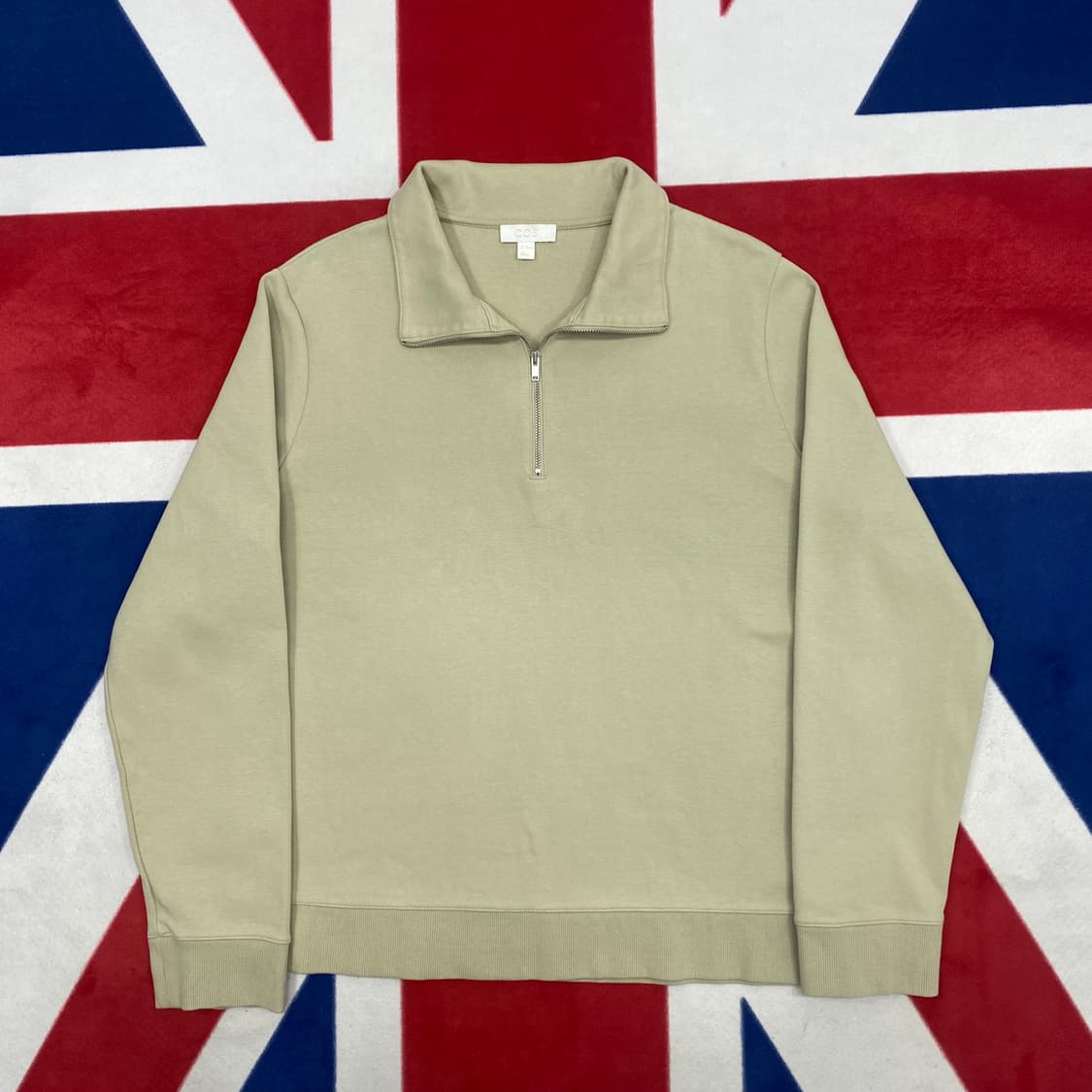 코스 반집업 맨투맨 XL  상품이미지1