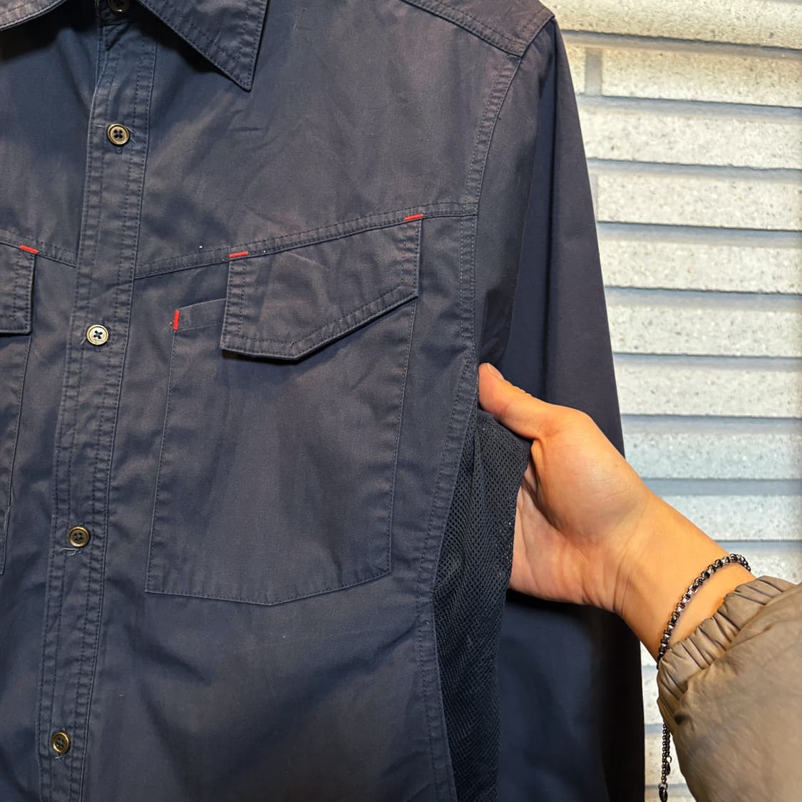 JPN VINTAGE 테크니컬 워크자켓 웨스턴 모티브 포켓 디테일 상품이미지6