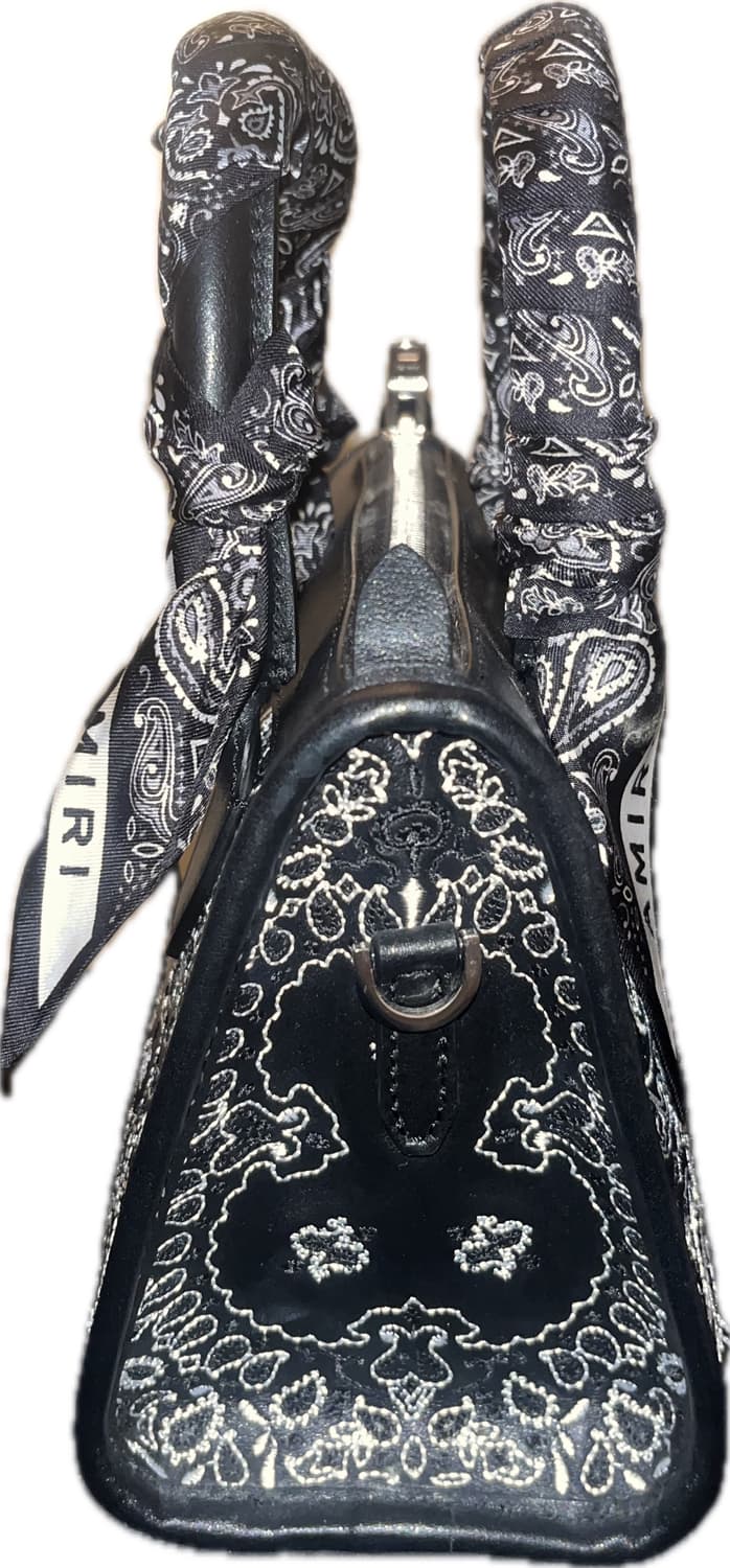 아미리 반다나 마이크로 크로스백 블랙 상품이미지3