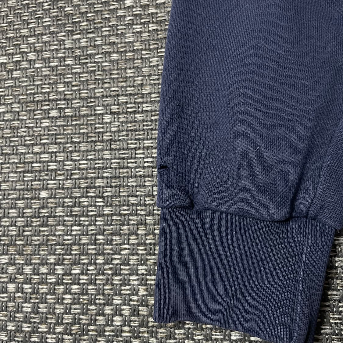 메종키츠네 폭스패치 네이비 맨투맨 M 상품이미지6