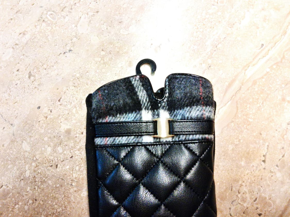 퀼팅 레더 여성용 장갑 (새상품) 상품이미지8