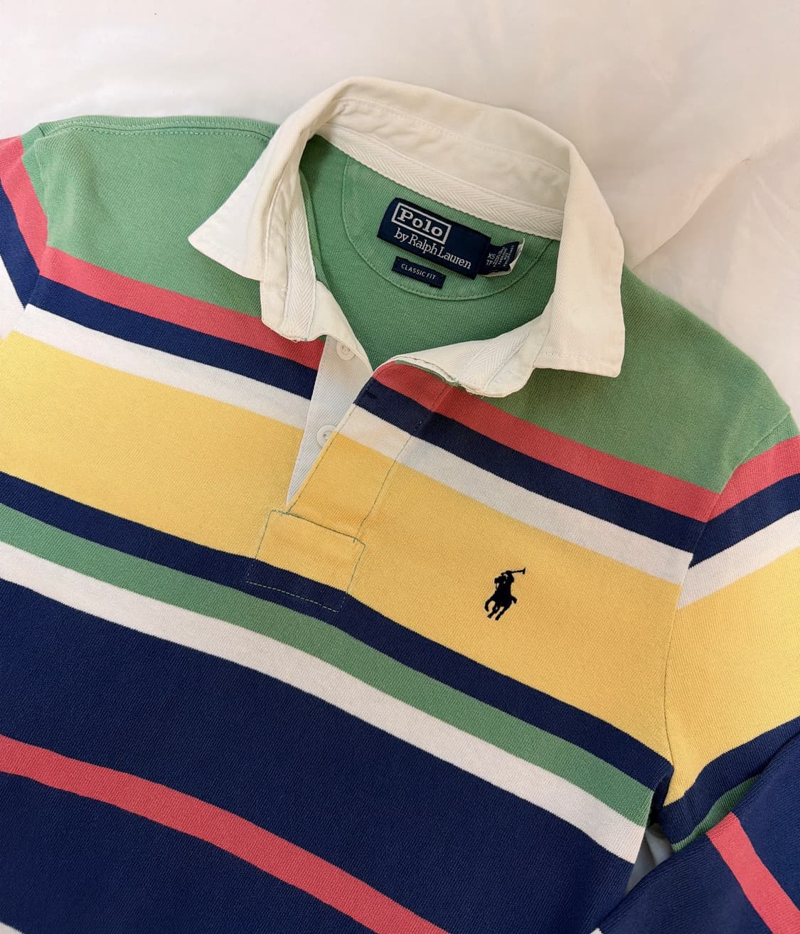 [남녀공용] 폴로 랄프로렌 아이코닉 럭비티 xs 상품이미지2
