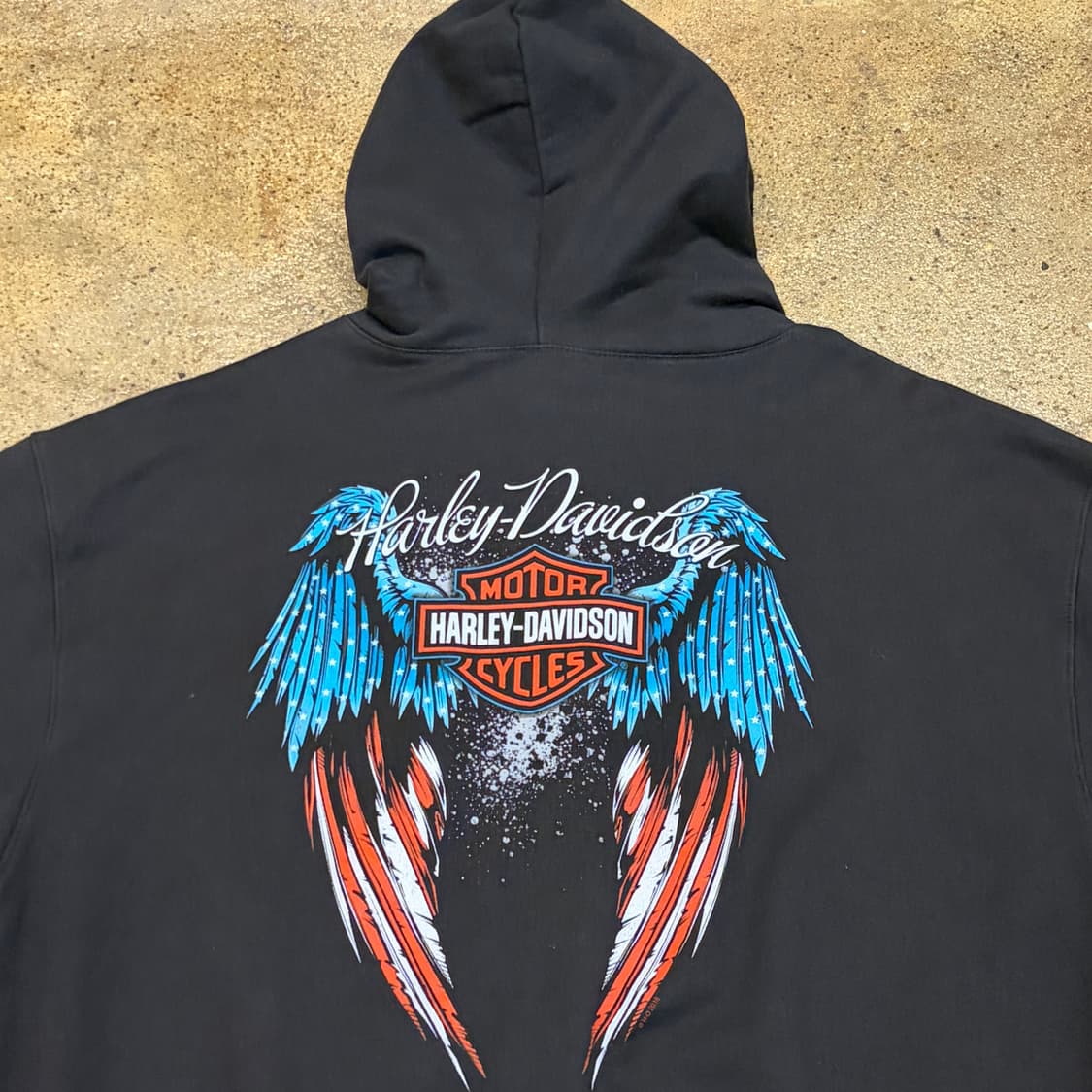 00s 미국 빈티지 할리데이비슨 빅사이즈 후드집업 ⠀후드티 상품이미지2
